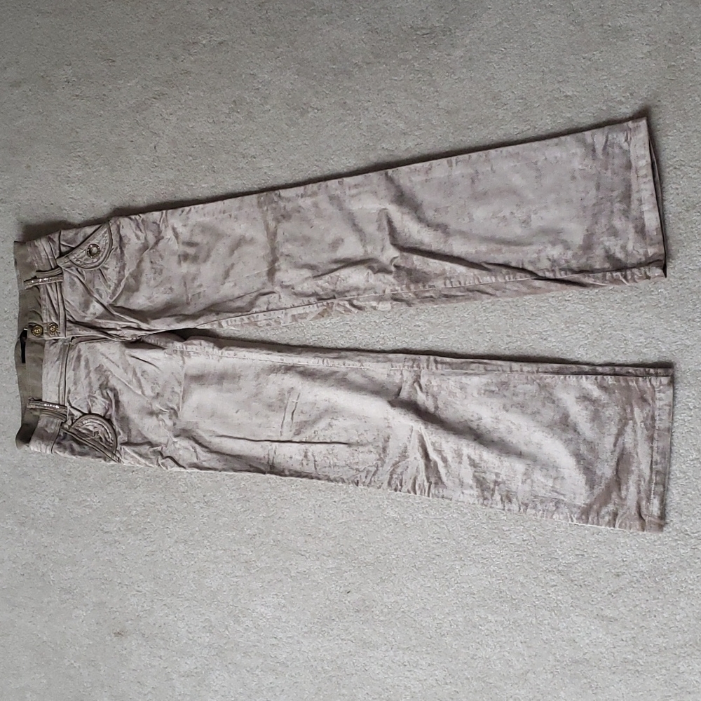 GUC Champagne Color Slight Bootcut Pants, Size 26